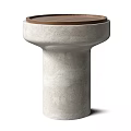 The combination of several corners, several circles and several corners of the stone 3d model
