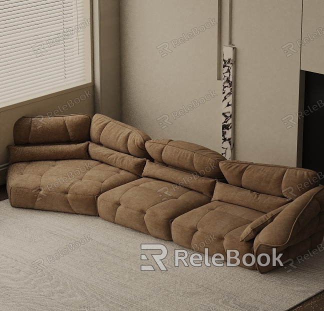 Three-seat sofa model