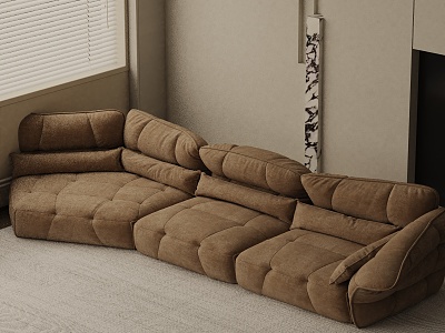 Three-seat sofa model