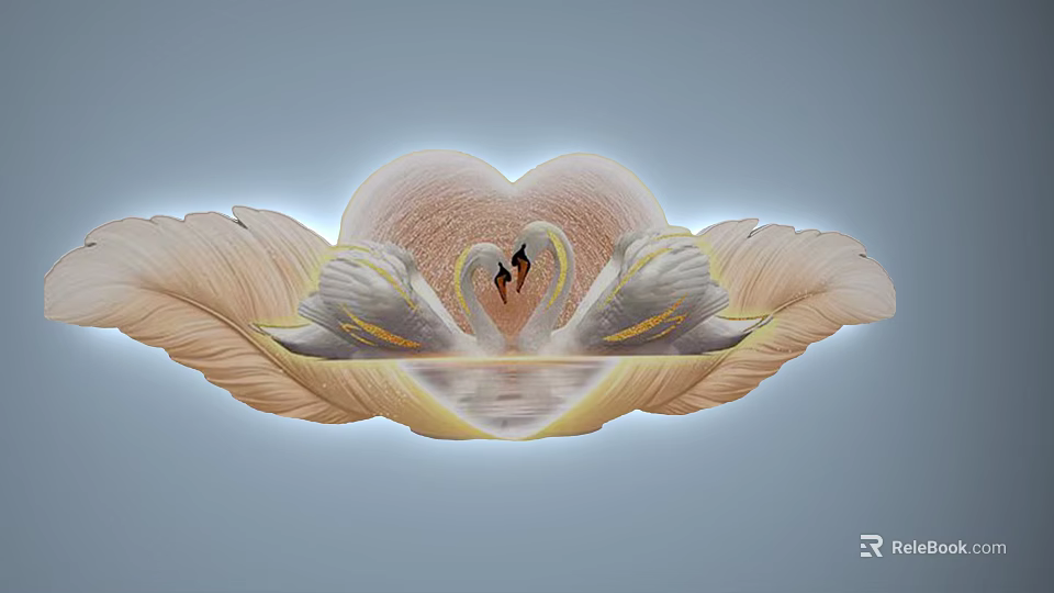 Elegant Modern Wall Sconce With Decorative Design For Living Room Lighting 3d model