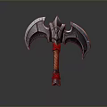 Tomahawk Axe Wooden Axe Handle Axe Mountain Axe Chopping Wood Axe Chopping Wood Axe Magic Axe 3d model
