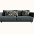Simple Multiplayer Sofa 3d model