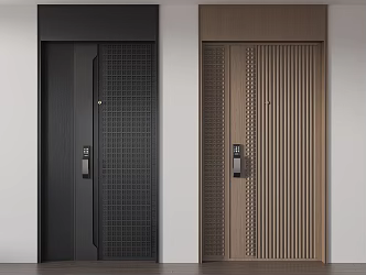 Mother door entrance door 3d model