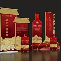 Maotai 1935 tasting area photo interactive area 3d model