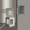 Modern White Wall Lamps With Arch Structure And Soft Lighting For Home Decor