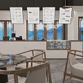 Spacious Exhibition Hall Interior With Bright Lighting Display Shelves Decorative Artworks And Marble Floor