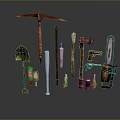 Shovel Soldiers Shovel Tools Hardware Tools Processing Tools 3d model