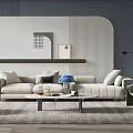 Modern Sofa Coffee Table Combination Sofa Coffee Table 3d model