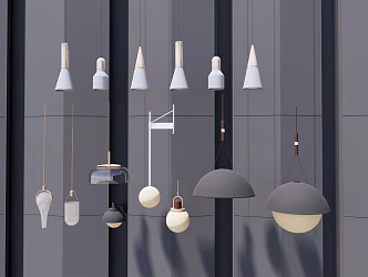 Nordic Lamps Combination Chandelier 3d model