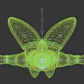 Character Creature With Green Spotted Skin Horns Black Cloak Yellow Boots And Purple Waist Design