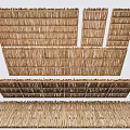 Wooden Slat Ceiling Design With Different Patterns And Natural Material