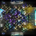 Dynamic Stage Light Show With Colorful Beams And Modern Tech Elements