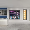 DAYON Doors and Windows Modern Showroom With Glass Entrance Display Area And Green Plants