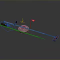 detector mine detector metal detector sci-fi detector futuristic detector concept detector 3d model