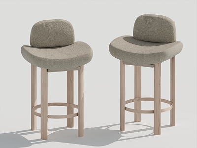 Bar Chair High Stool Bar Stool 3d model