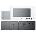 Switch Socket Panel Video Panel 3d model