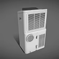 CDEFG White Dehumidifier With Black Control Panel And Air Outlet For Home Use