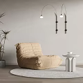 Modern Ligne Roset Lazy Sofa 3d model