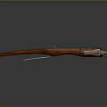 Crossbow Mechanical Crossbow Shift Bow and Arrow Shoot Far Equipment Weapons High-tech Crossbow 3d model