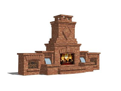 European Fireplace model