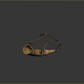Niujiao Charge Display Niujiao Display Decoration Craft Decorations 3d model