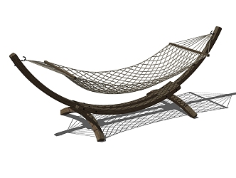 Modern Hammock Swing Bed Hammock 3d model