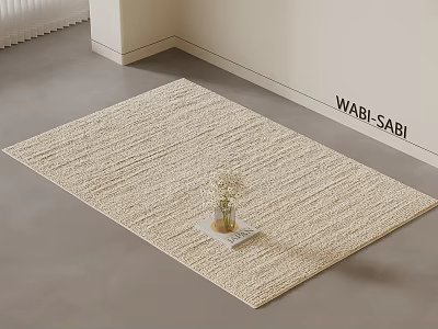 modern carpet plush carpet 3d model
