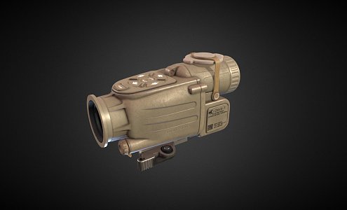 Hot Night Vision 3d model