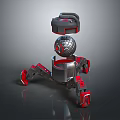 Mecha Warrior Mecha Soldier Machine Armor Mechanical Armor 3d model