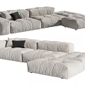 Modern Multiplayer Sofa 3d model