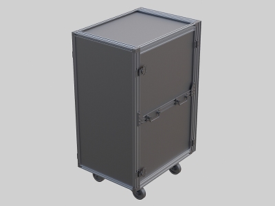 Equipment Rack Performance Equipment Luggage Rack Aluminum Leather Box Equipment Box model