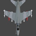 brazilian air force fighter 3d model