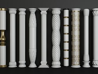 Jane's Roman Column 3d model