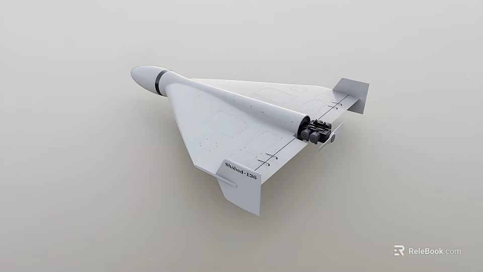 Detailed White Modern Fighter Jet Model With Aerodynamic Shape Sleek Wings And Twin Engines 3d model 