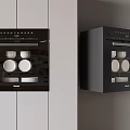 Modern embedded disinfection cabinet disinfection cabinet bowl chopsticks plate 3d model