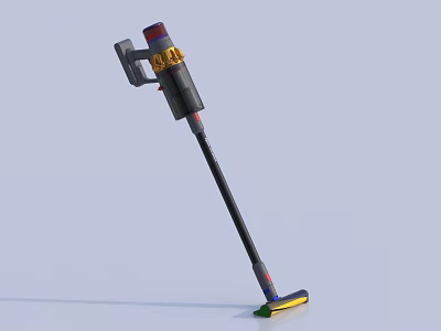 Modern Cordless Stick Vacuum Cleaner With Powerful Suction And Ergonomic Handle For Home Cleaning 3d model