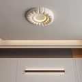 Tooth cream wind net red ceiling lamp 3d model