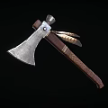 Modern Tomahawk Axe Axe Game Axe 3d model