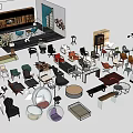 Various Modern Furniture Pieces With Different Styles And Designs For Home