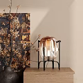 Modern Table Lamp Table Lamp Gradient Table Lamp Decorative Painting 3d model