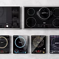 Modern Induction Cooker Induction Cooker Induction Cooker 3d model