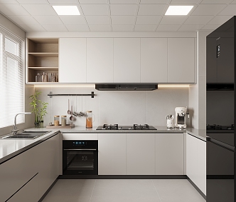 Modern Kitchen 3d model