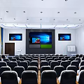 Modern Classroom Science and Technology Classroom Ladder Classroom Multimedia Classroom 3d model