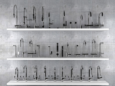 Modern faucet model