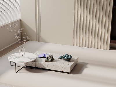 Modern coffee table model