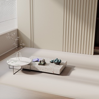 Modern coffee table 3d model