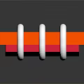 Colorful 3D Calendar Design With Orange Pink Border White Page And Three Rings