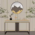New Chinese-style Duan Jing Tai Entrance 3d model