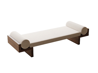 Bed End Bench 3d model