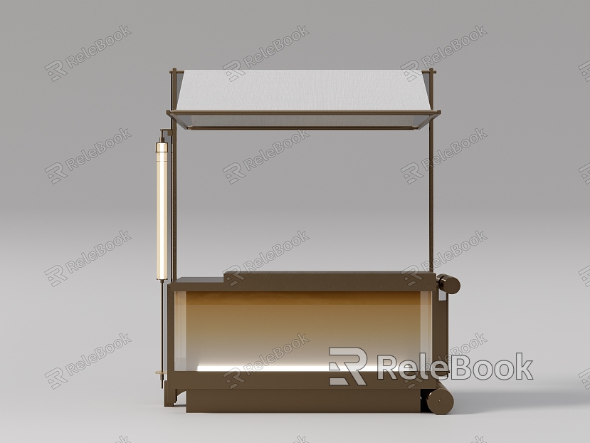 Cart Sales Cart Bread Display Cart Display Cabinet model